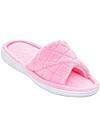Open-Toe Quilted Slipper